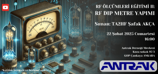 RF Dip Metre Yapımı, 22 Şubat 2025, 16:00
